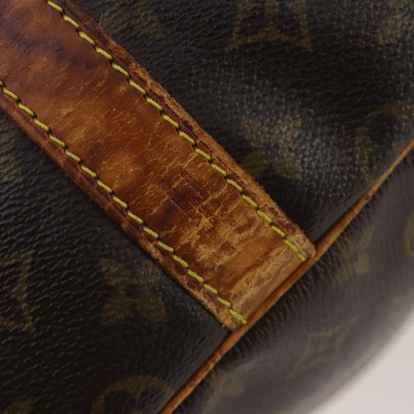 LOUIS VUITTON Monogram Keepall Bandouliere 60 Boston Bag M41412 LV Auth 178341