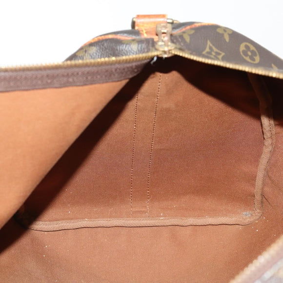 LOUIS VUITTON Monogram Keepall Bandouliere 60 Boston Bag M41412 LV Auth 178341