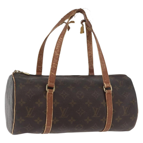 LOUIS VUITTON Monogram Papillon 30 Hand Bag M51385 LV Auth 178344
