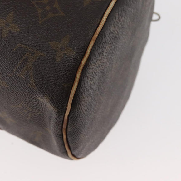 LOUIS VUITTON Monogram Papillon 30 Hand Bag M51385 LV Auth 178344