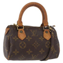 LOUIS VUITTON Monogram Mini Speedy Hand Bag M41534 LV Auth 178347-1