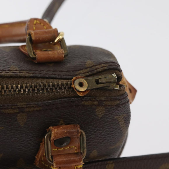 LOUIS VUITTON Monogram Mini Speedy Hand Bag M41534 LV Auth 178347