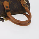 LOUIS VUITTON Monogram Mini Speedy Hand Bag M41534 LV Auth 178347-7