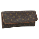 LOUIS VUITTON Monogram Pochette Twin GM Shoulder Bag M51852 LV Auth 178352-1