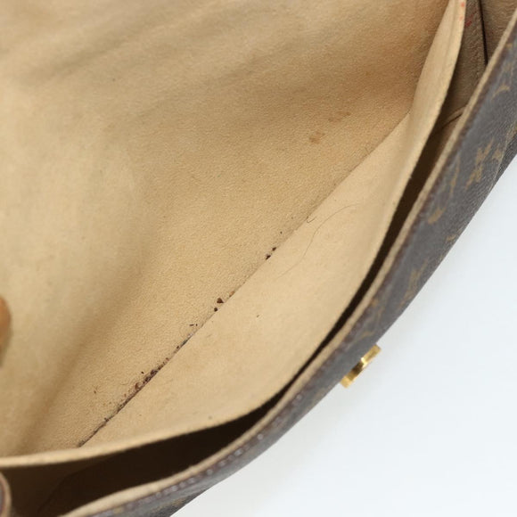 LOUIS VUITTON Monogram Pochette Twin GM Shoulder Bag M51852 LV Auth 178352