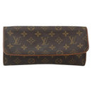 LOUIS VUITTON Monogram Pochette Twin GM Shoulder Bag M51852 LV Auth 178352-13
