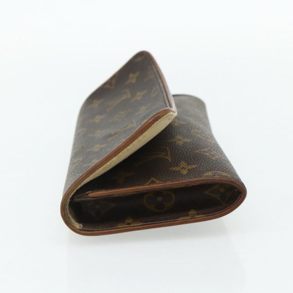 LOUIS VUITTON Monogram Pochette Twin GM Shoulder Bag M51852 LV Auth 178352