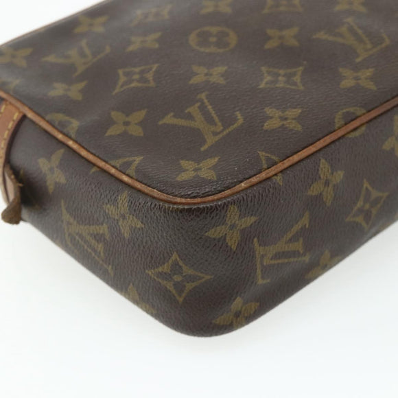 LOUIS VUITTON Monogram Compiegne 23 Clutch Bag M51847 LV Auth 178356