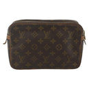 LOUIS VUITTON Monogram Compiegne 23 Clutch Bag M51847 LV Auth 178356-2