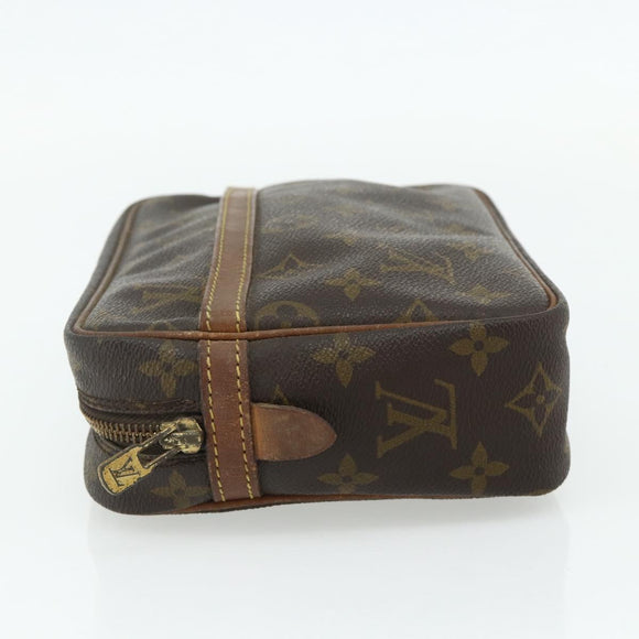 LOUIS VUITTON Monogram Compiegne 23 Clutch Bag M51847 LV Auth 178356