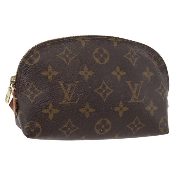 LOUIS VUITTON Monogram Pochette Cosmetic PM Pouch M43998 LV Auth 178358