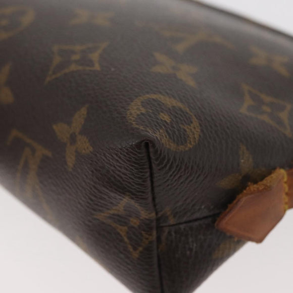 LOUIS VUITTON Monogram Pochette Cosmetic PM Pouch M43998 LV Auth 178358