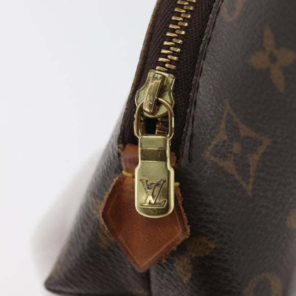 LOUIS VUITTON Monogram Pochette Cosmetic PM Pouch M43998 LV Auth 178358