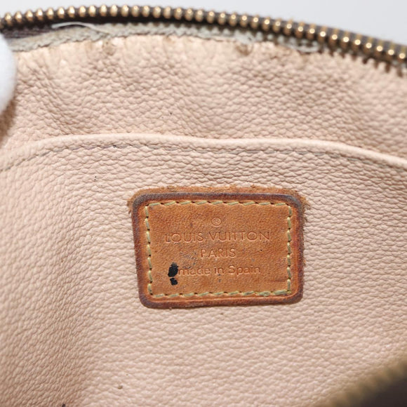 LOUIS VUITTON Monogram Pochette Cosmetic PM Pouch M43998 LV Auth 178358