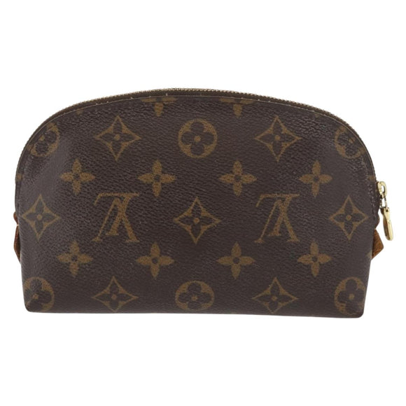 LOUIS VUITTON Monogram Pochette Cosmetic PM Pouch M43998 LV Auth 178358
