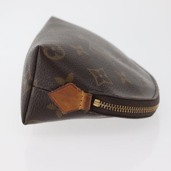 LOUIS VUITTON Monogram Pochette Cosmetic PM Pouch M43998 LV Auth 178358