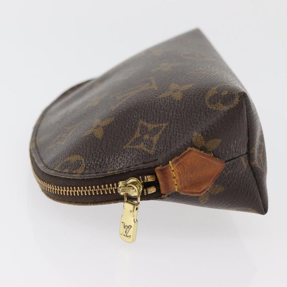 LOUIS VUITTON Monogram Pochette Cosmetic PM Pouch M43998 LV Auth 178358