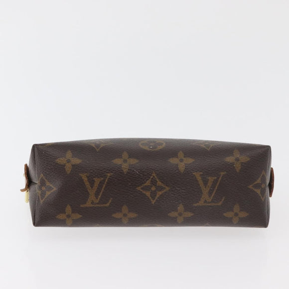 LOUIS VUITTON Monogram Pochette Cosmetic PM Pouch M43998 LV Auth 178358