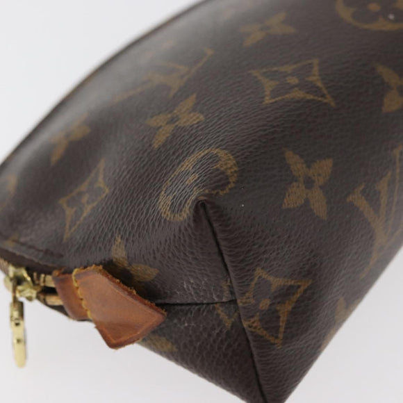 LOUIS VUITTON Monogram Pochette Cosmetic PM Pouch M43998 LV Auth 178358