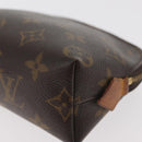 LOUIS VUITTON Monogram Pochette Cosmetic PM Pouch M43998 LV Auth 178358-14