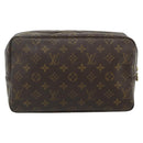 LOUIS VUITTON Monogram Trousse Toilette 28 Clutch Bag M47522 LV Auth 178361-3