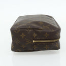 LOUIS VUITTON Monogram Trousse Toilette 28 Clutch Bag M47522 LV Auth 178361-5