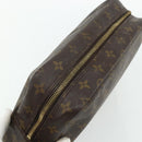 LOUIS VUITTON Monogram Trousse Toilette 28 Clutch Bag M47522 LV Auth 178361-6