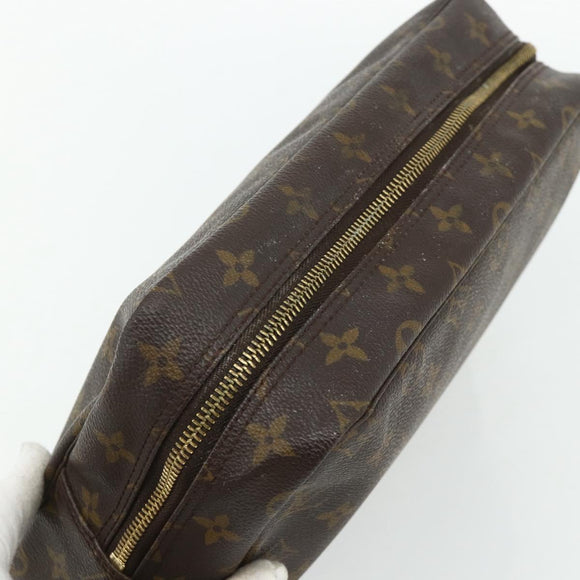 LOUIS VUITTON Monogram Trousse Toilette 28 Clutch Bag M47522 LV Auth 178361