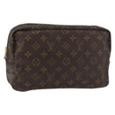 LOUIS VUITTON Monogram Trousse Toilette 28 Clutch Bag M47522 LV Auth 178362-1