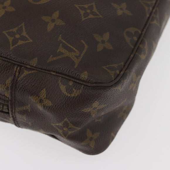 LOUIS VUITTON Monogram Trousse Toilette 28 Clutch Bag M47522 LV Auth 178362