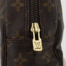 LOUIS VUITTON Monogram Trousse Toilette 28 Clutch Bag M47522 LV Auth 178362-12