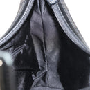 GUCCI GG Canvas Shoulder Bag Black Gold 001 4204 3444 Auth 178366A-19