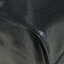 LOUIS VUITTON Epi Keepall 45 Boston Bag Black M42972 LV Auth 178370SAV-14