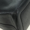 LOUIS VUITTON Epi Keepall 45 Boston Bag Black M42972 LV Auth 178370SAV-15