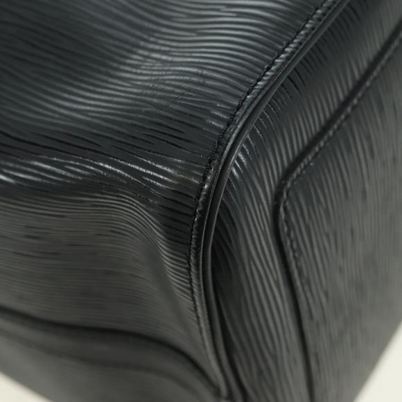 LOUIS VUITTON Epi Keepall 45 Boston Bag Black M42972 LV Auth 178370SAV