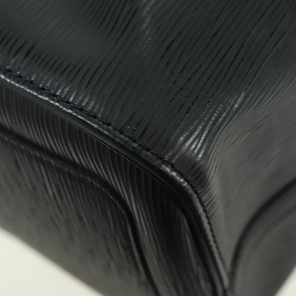 LOUIS VUITTON Epi Keepall 45 Boston Bag Black M42972 LV Auth 178370SAV