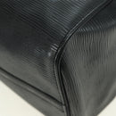 LOUIS VUITTON Epi Keepall 45 Boston Bag Black M42972 LV Auth 178370SAV-9
