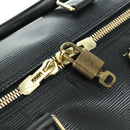 LOUIS VUITTON Epi Keepall 45 Boston Bag Black M42972 LV Auth 178370SAV-10