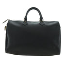 LOUIS VUITTON Epi Speedy 35 Hand Bag Black M42992 LV Auth 178372SAV-2