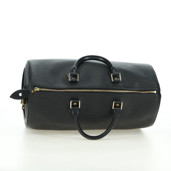 LOUIS VUITTON Epi Speedy 35 Hand Bag Black M42992 LV Auth 178372SAV