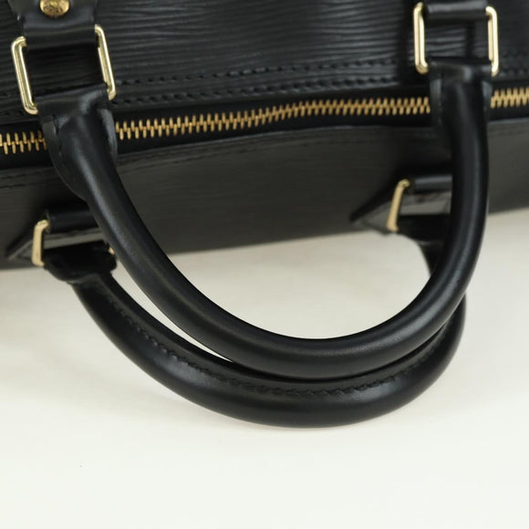 LOUIS VUITTON Epi Speedy 35 Hand Bag Black M42992 LV Auth 178372SAV