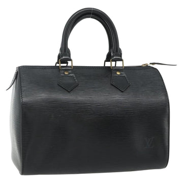 LOUIS VUITTON Epi Speedy 25 Hand Bag Black M59042 LV Auth 178373A