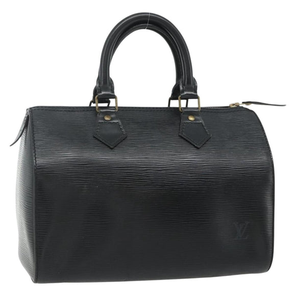 LOUIS VUITTON Epi Speedy 25 Hand Bag Black M59042 LV Auth 178373A