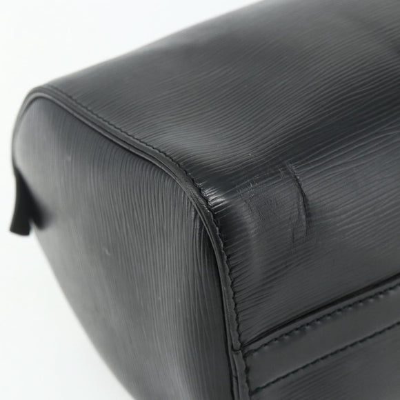 LOUIS VUITTON Epi Speedy 25 Hand Bag Black M59042 LV Auth 178373A