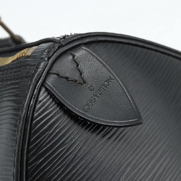 LOUIS VUITTON Epi Speedy 25 Hand Bag Black M59042 LV Auth 178373A