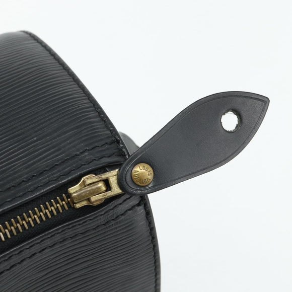 LOUIS VUITTON Epi Speedy 25 Hand Bag Black M59042 LV Auth 178373A