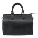 LOUIS VUITTON Epi Speedy 25 Hand Bag Black M59042 LV Auth 178373A-2