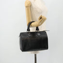 LOUIS VUITTON Epi Speedy 25 Hand Bag Black M59042 LV Auth 178373A-21