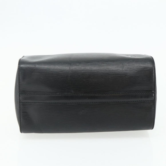 LOUIS VUITTON Epi Speedy 25 Hand Bag Black M59042 LV Auth 178373A