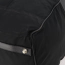 PRADA Boston Bag Nylon 2-weg Zwart Zilver Auth 178374-18